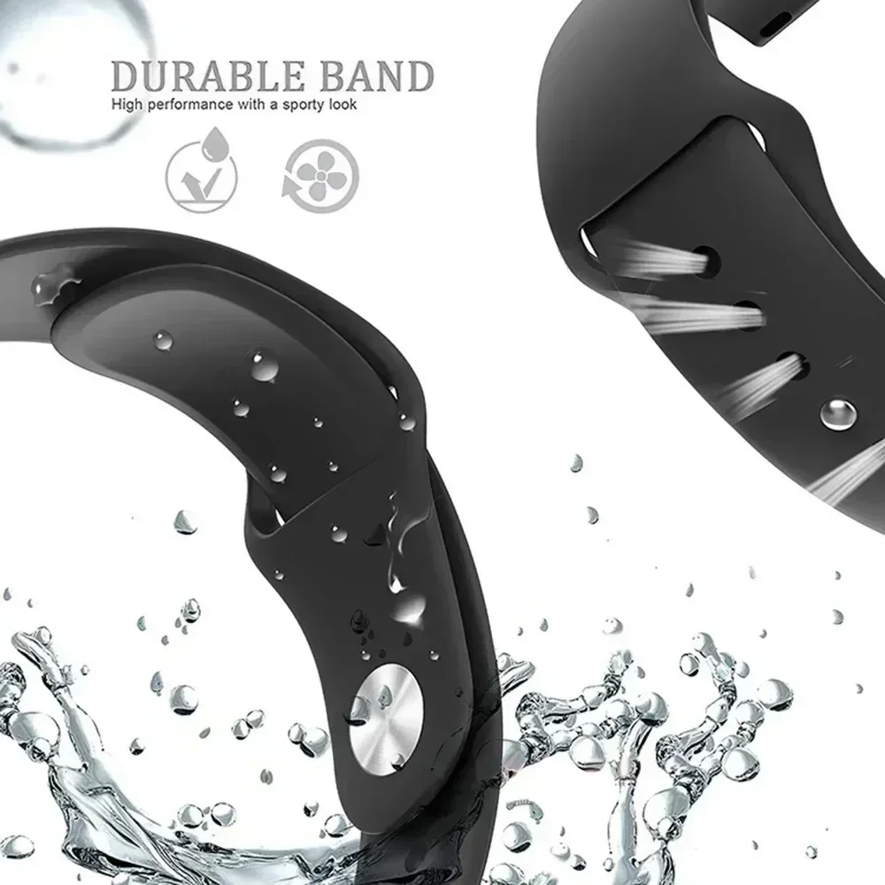 18/20/22mm Silicone Strap for Amazfit Balance 3/2/Bip Max 6 5/T-Rex3 Pro 44/48mm Breathable Bracelet Band for Amazfit Active Max