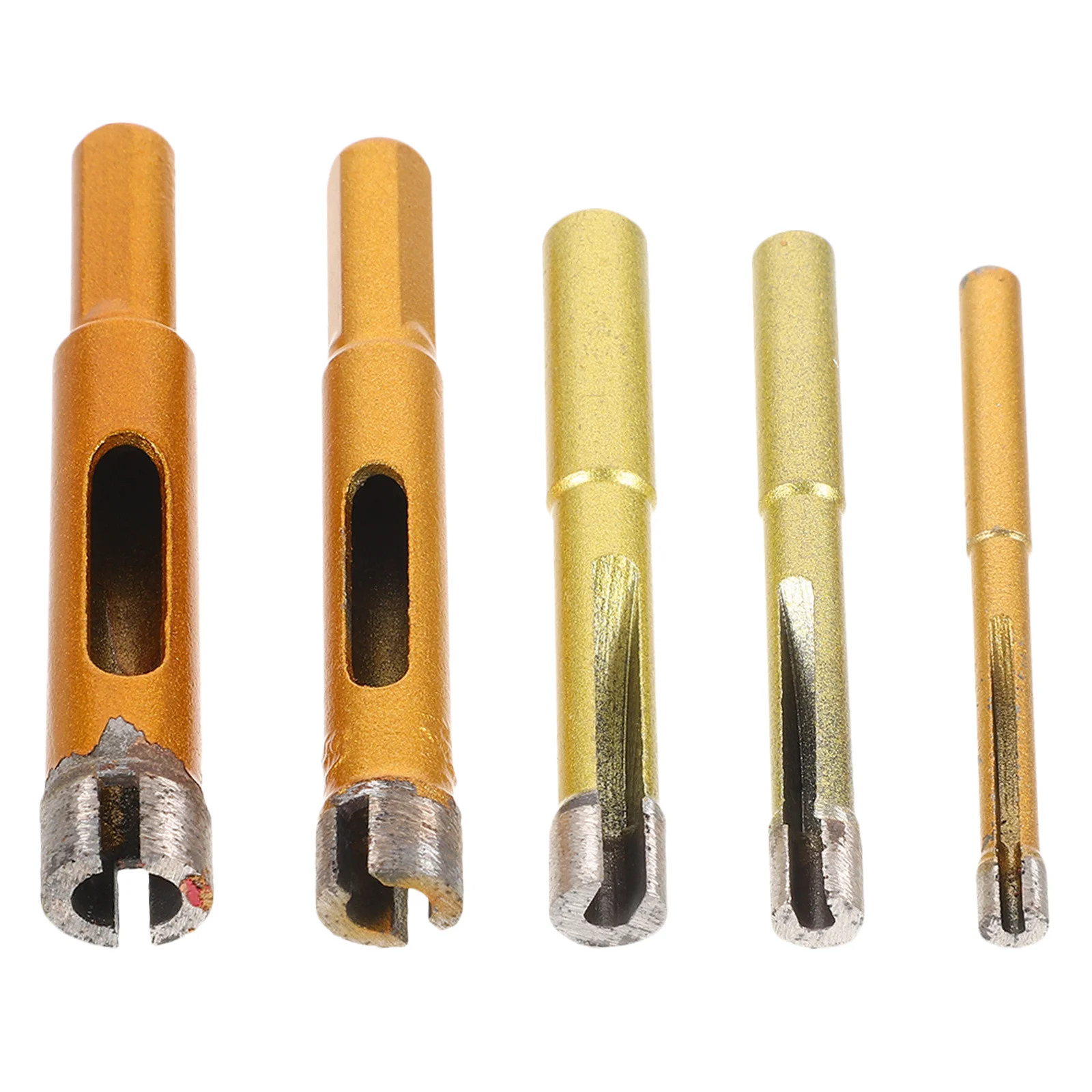 

5Pcs Diamond Drill Bit Set for Ceramic Tile Marble Glass Concrete Bits Hole Opener Construction Tool