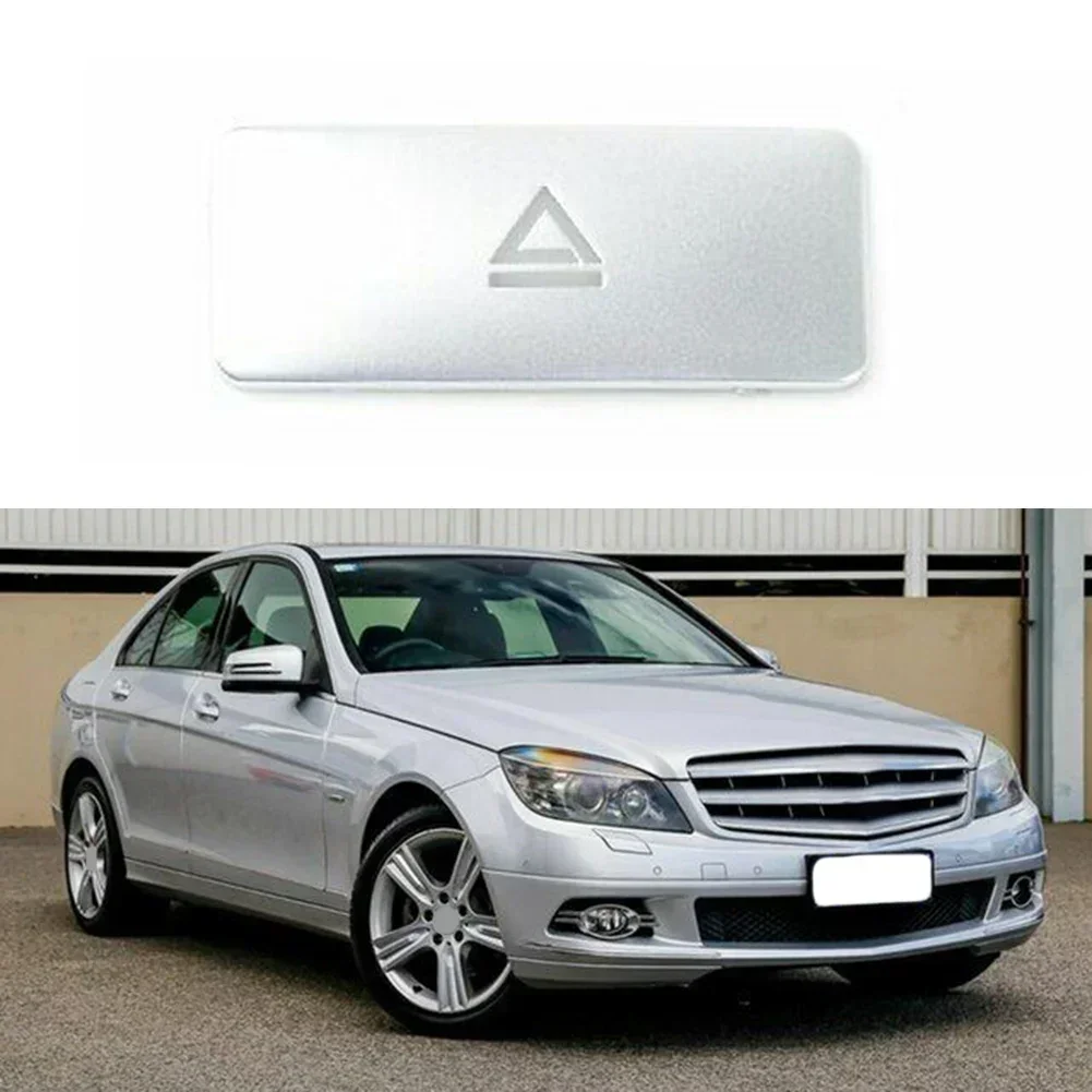 

CarHome Car CD Player Switch Button Decal Stickers For Mercedes Benz-C Class W204 GLK X204 Button Trim Cover Sticker NEW