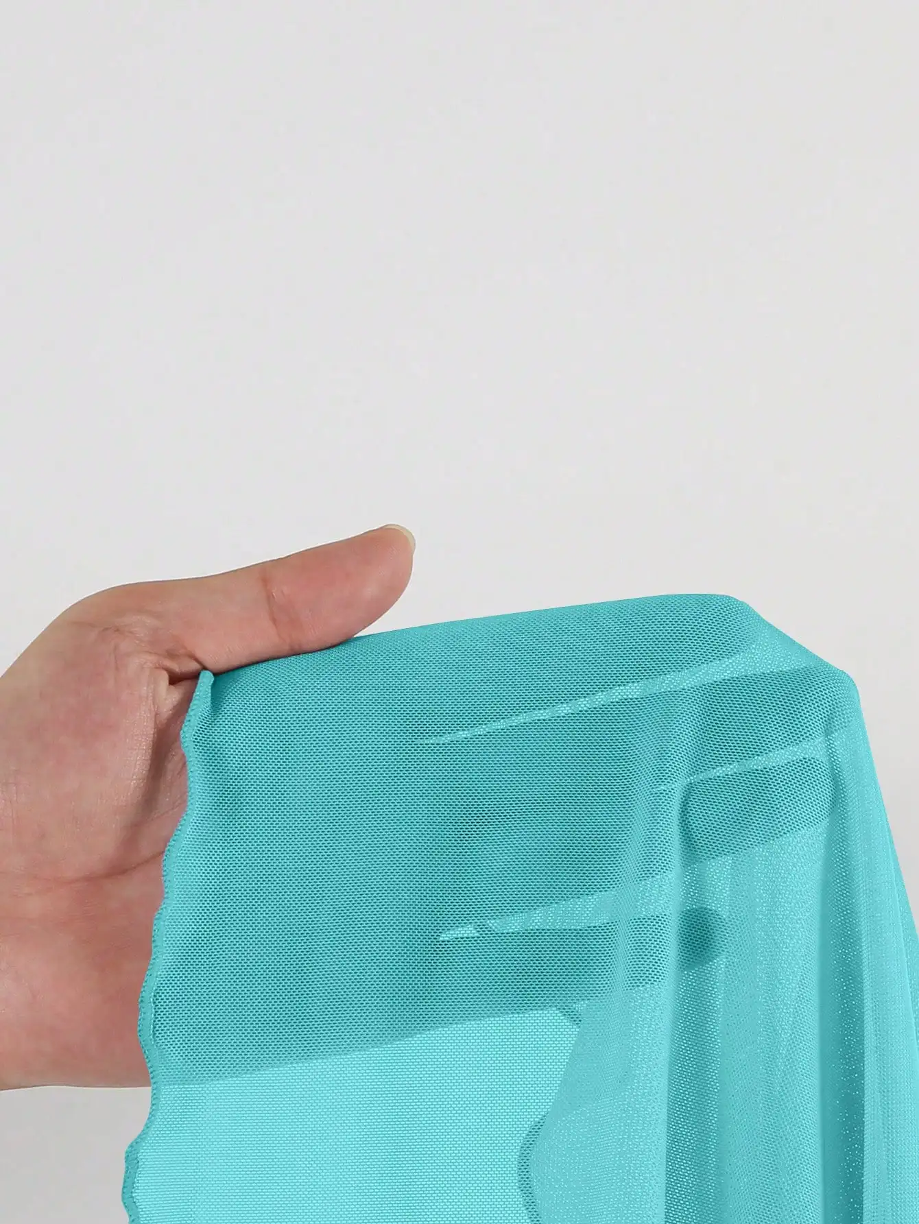 

Бирюзовая сетчатая юбка-накидка в комплекте с цветочным бикини с завязками спереди для женщин, летняя пляжная одежда