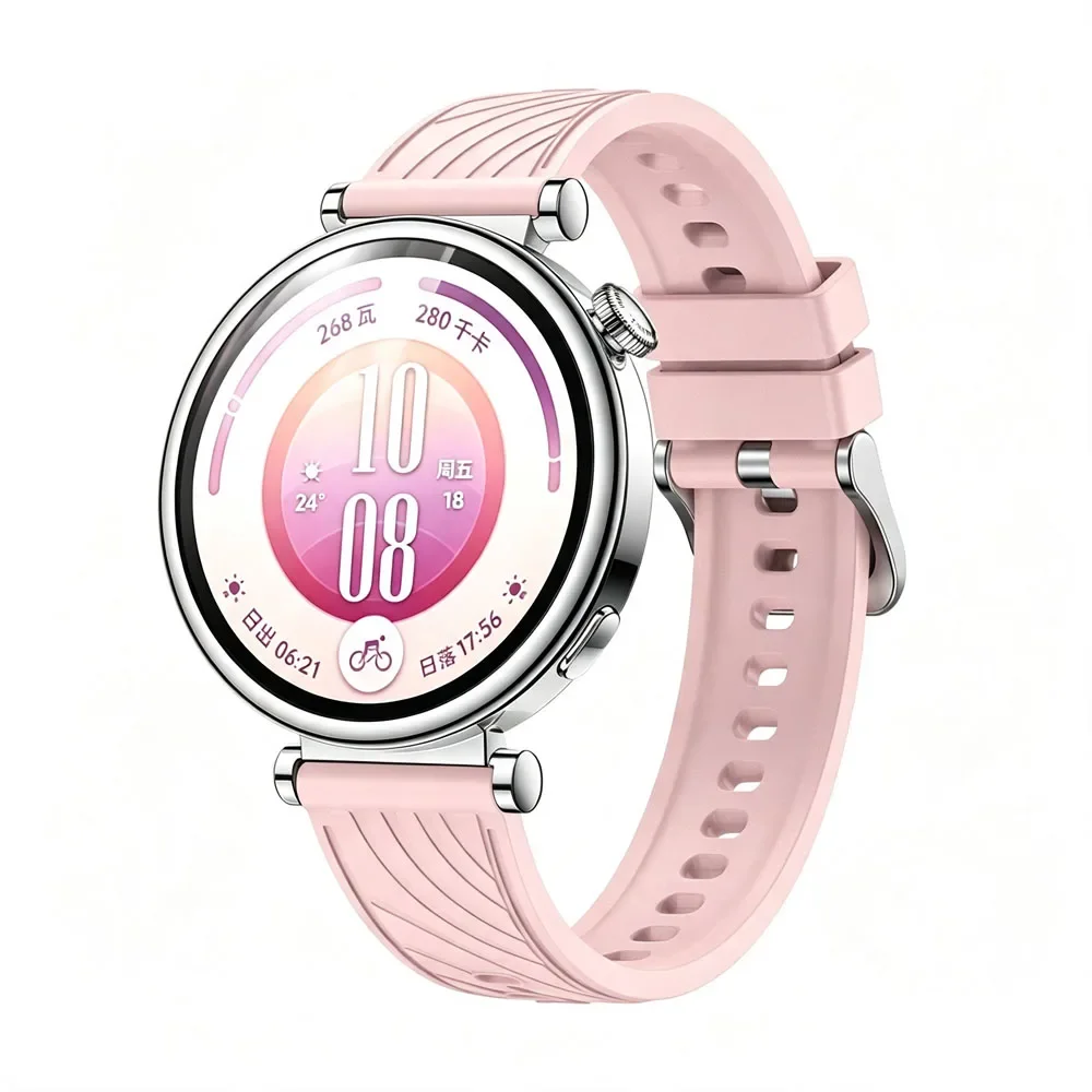 18mm Sports Silicone Strap For Huawei Watch GT7 GT6-5-4 41mm Soft Correa Smartwatch Band Huawei Watch 5 GT5 Pro 42mm Accessories view 3