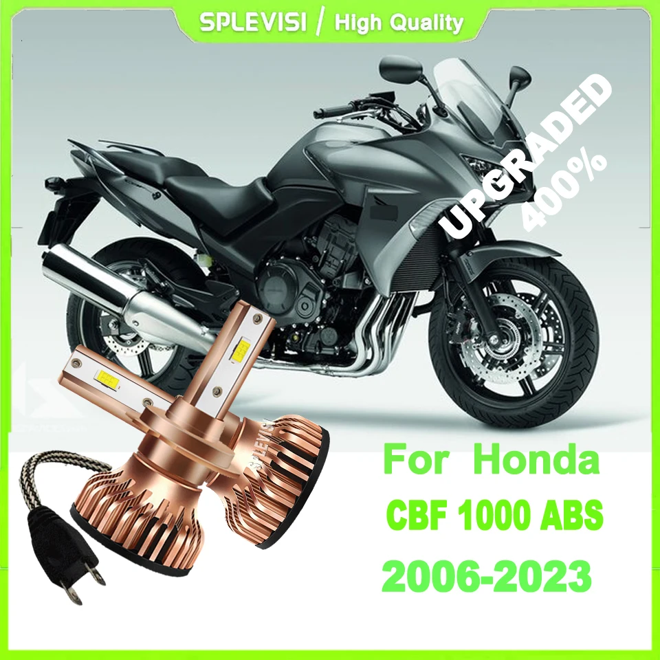 

H7 LED 15000LM White Motorcycle Headlight Bulbs Stand Out From Other Riders at Night For Honda CBF 1000 ABS 2006 2007 2008-2023