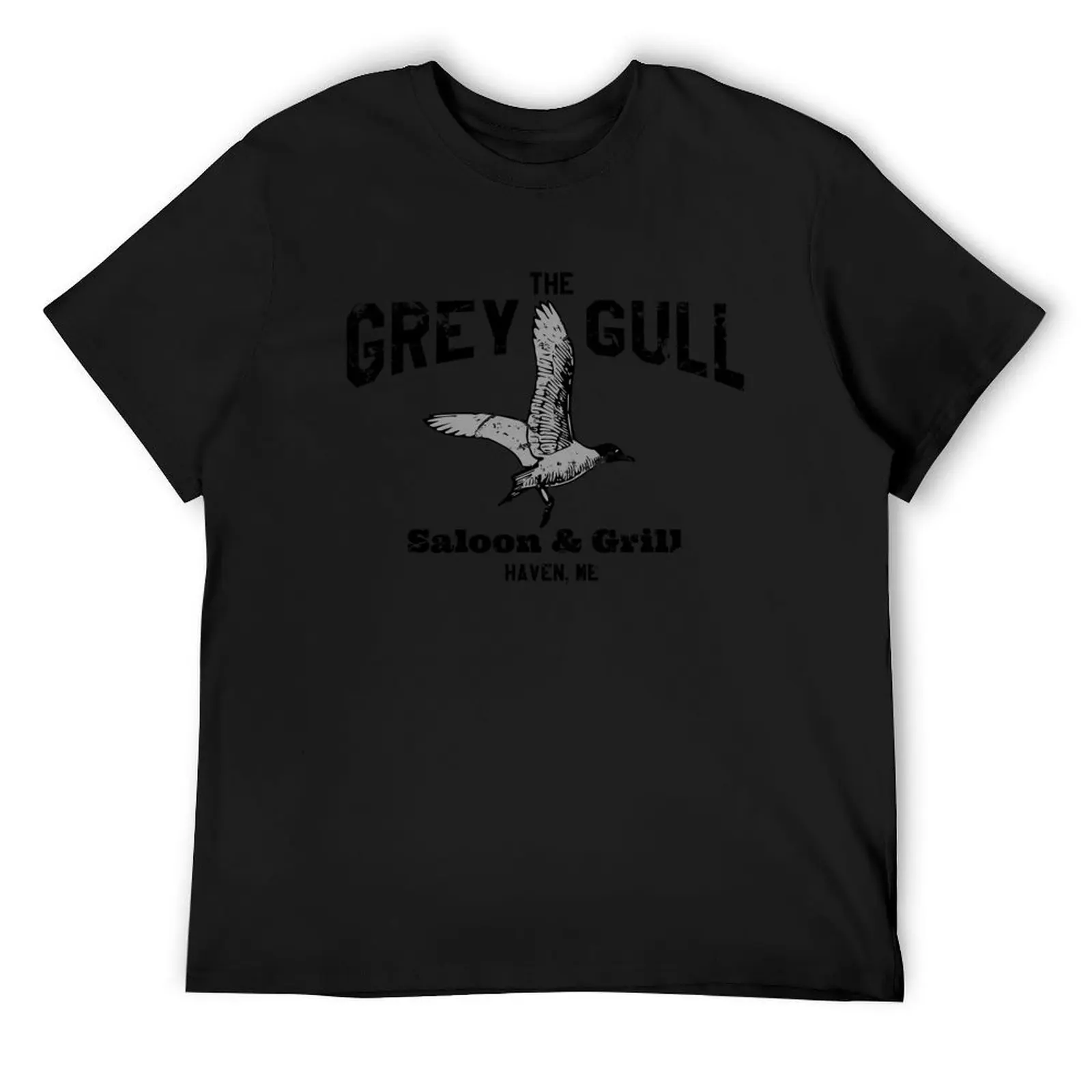 The Grey Gull T-Shirt graphic shirts korean fashion plain t shirts men