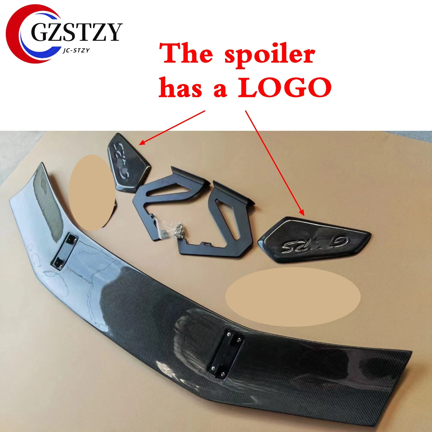 Koolstofvezel Achterspoiler Staart Vleugels Voor Porsche Cayman 718 987 997 981 Boxster GT4 2010-2021 Auto externe Decoratie GT4 Stijl