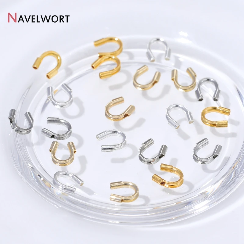 Gold Plated Brass Wire Guardian Protectors for Jewellery Making