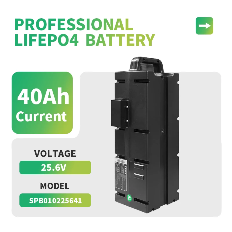 25.6V 40Ah LiFePO4 Lithium Battery for Hangcha Electric Pallet Jack CBD15-AMC1-I, CBD15-A2MC1-I, CBD15-A3MC1-I, CBD15-A3M3