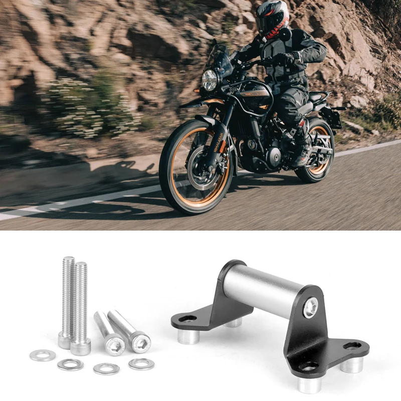 for-royal-enfield-himalayan-450-2024-2025-motorcycle-gps-phone-holder-stand-handle-bracket-extension-navigation-bracket