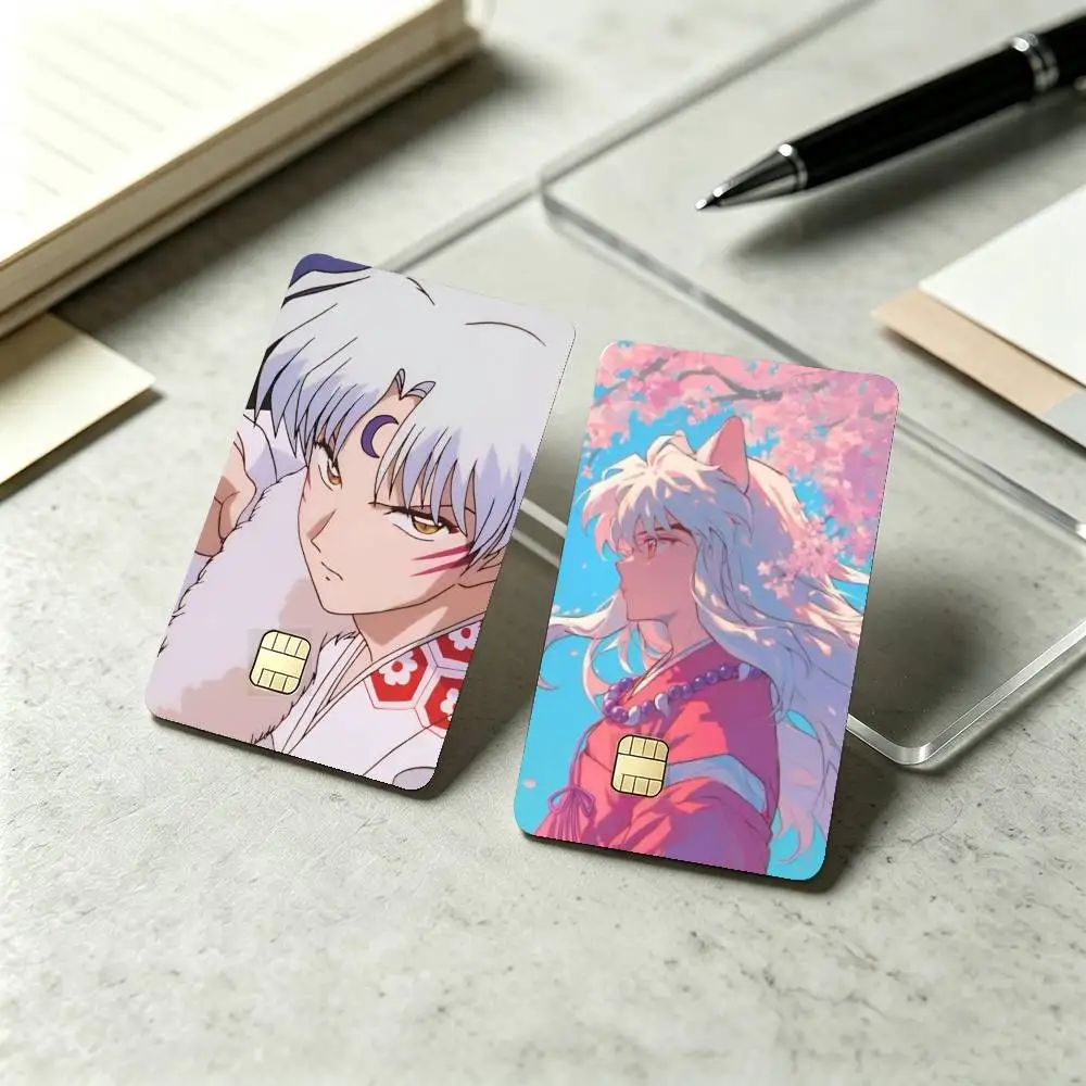 2026 Anime I-Inuyasha Sticker Film Tape Skin for Credit Card Debit Card Waterproof Stickers