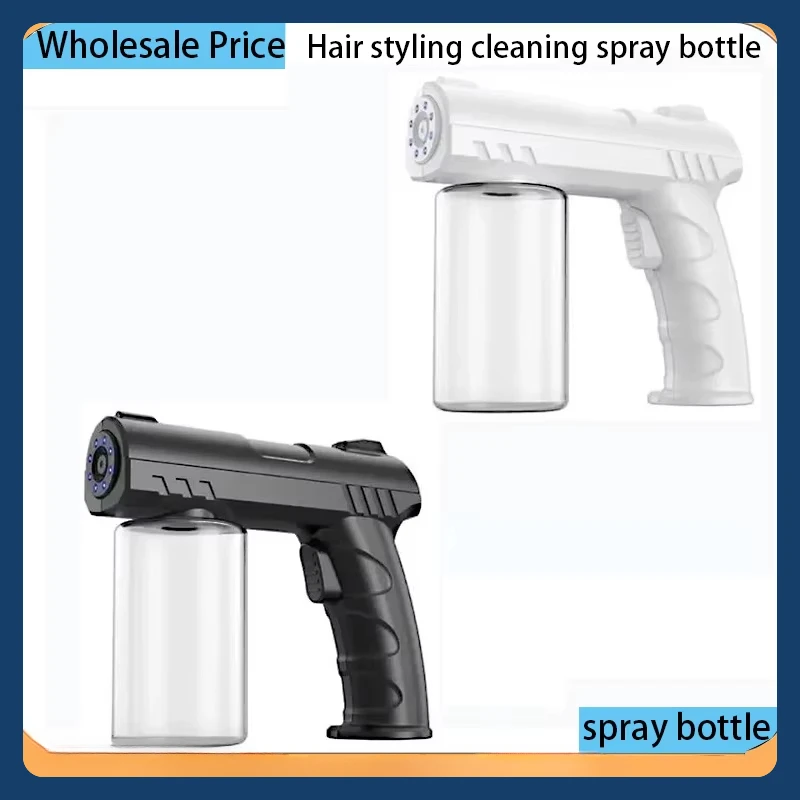 

280ml Sprayer Bottle USB Nano Blue Light Steam Spray Garden House Watering Bottle NEW StyleWireless Sprayer