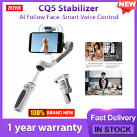 ZHIYUN CQ5 Smart Voice Gimbal Stabilizer Handheld Gimbal 3-Axis Anti-Shake Foldable Extended Selfie Stick Cell Phone Stabilizer