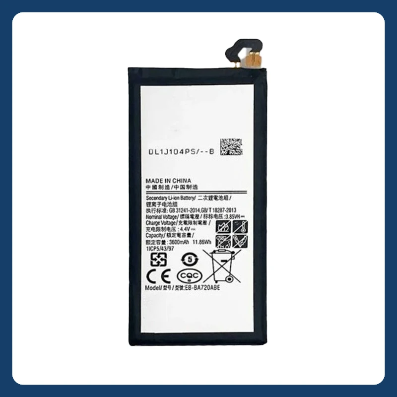 

EB-BA720ABE Fully Compatible Replacement Battery For Samsung A720 A7 Large Capacity Safe Stable Rechargeable Smartphone Battery