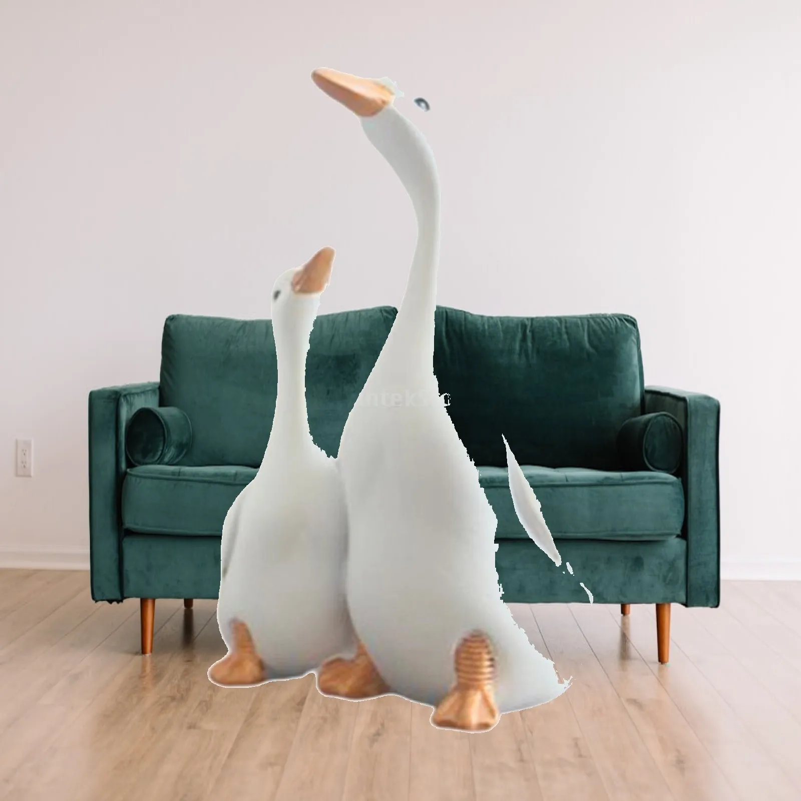 Animal Figurine Craft for Garden Decoration with Waterproof Material