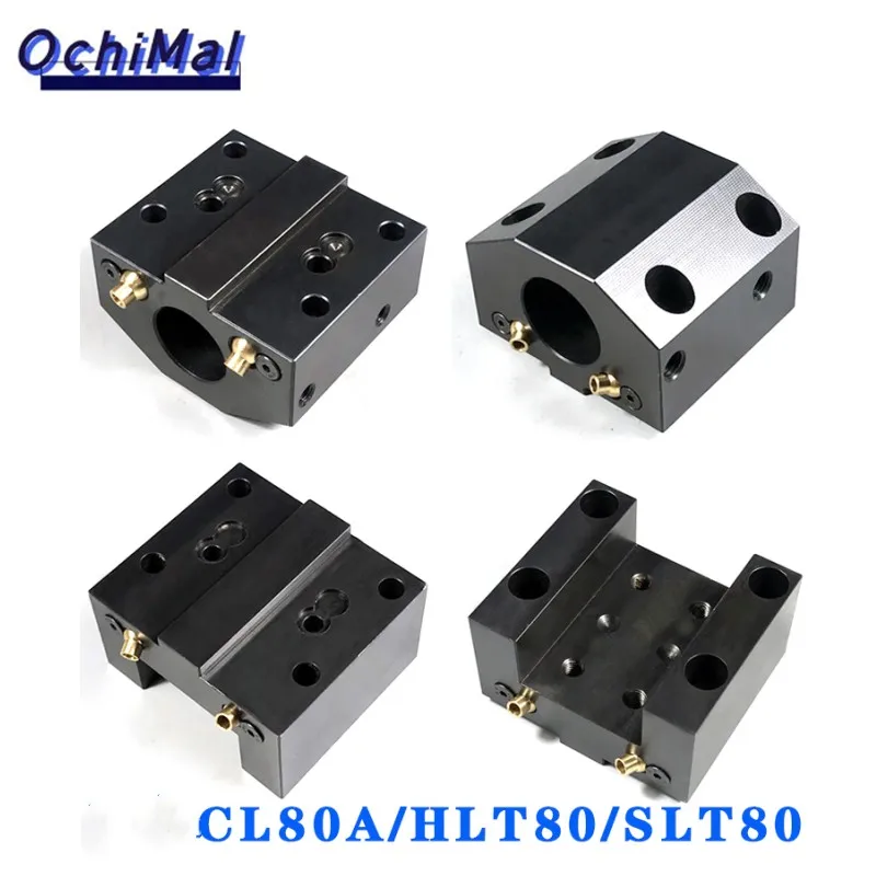 HLT80 CL80A Hydraulic CNC Lathe Turret Tool Block Boring End Face Tool Holder HAL80 Tool Clamp SLT80 Machine Tools
