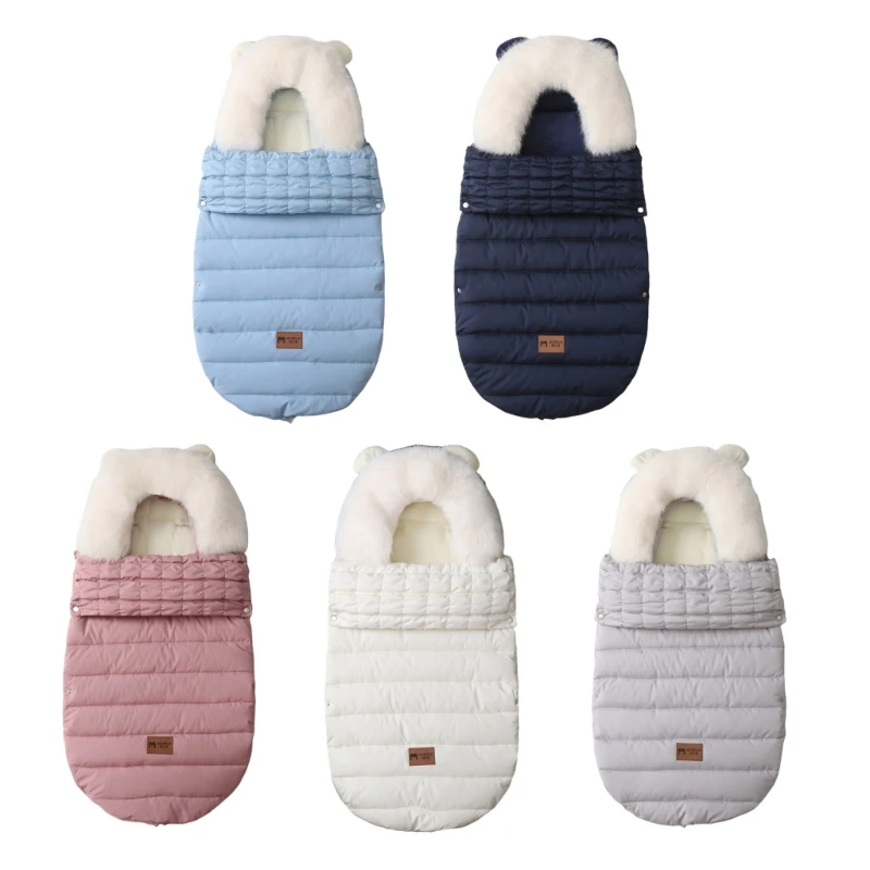 

Adaptable Toddler Prams Footmuff with Warm Lining Multiple Use Baby Prams Bunting Bag Comfortable Baby Sleep Bag