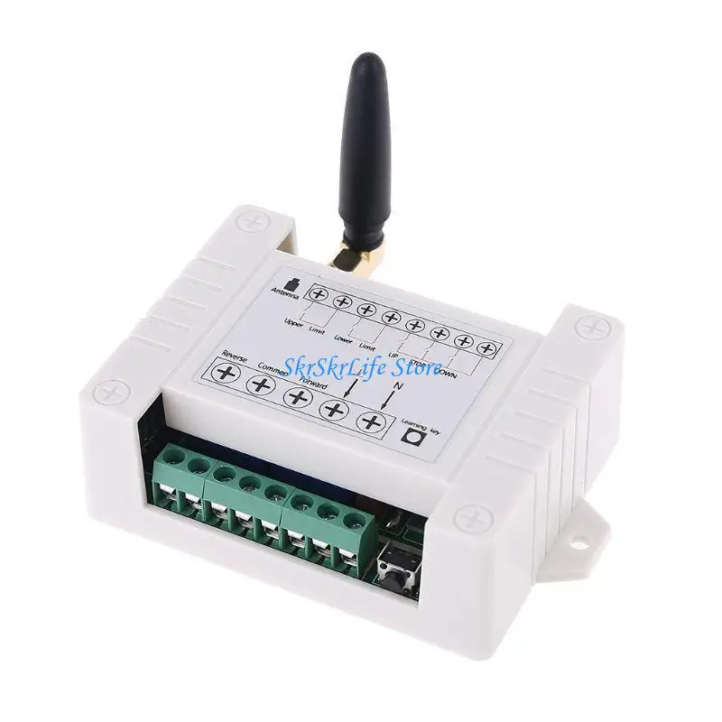 E65E DC12V/24V/36/48V 3 Channel Remote for Garage Door Receiver and Transmitter