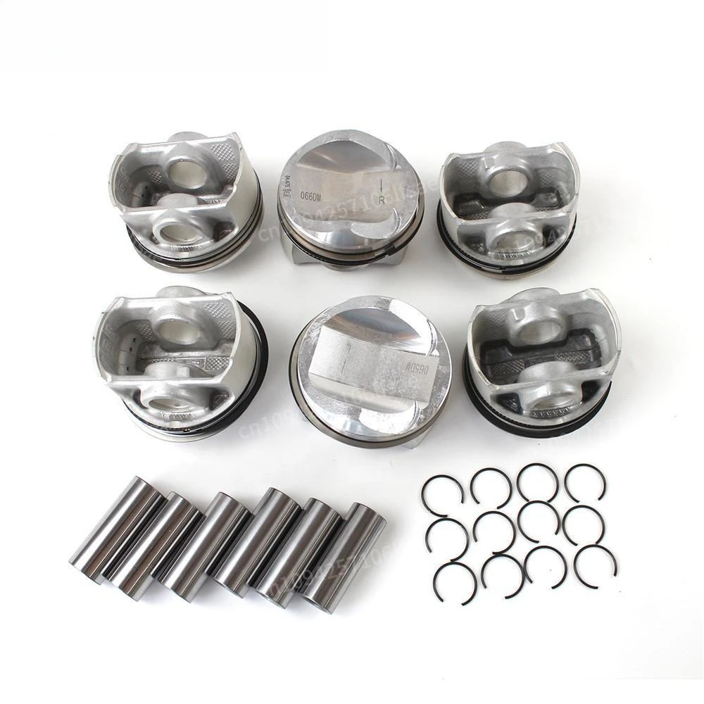 

3.0T Piston & Ring Set For VW Touareg A4 A5 A6 A7 92A 06E107066DM 06E107065DM 06E107066D 95810303221
