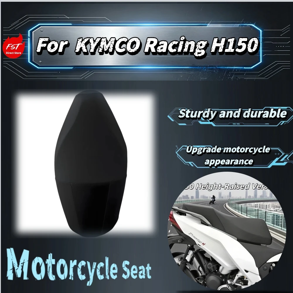 For KYMCO H150 Modified Seat Wide Comfort Resilient Cushion Waterproof Non‑Destructive Installation Mod Accessories