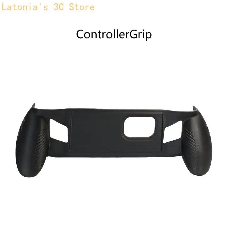 Handheld-Spielgriff für Retroid Pocket 6, 3D-gedruckte Griffschale mit freiliegenden vorderen Bedienelementen und unterer – Detail 6