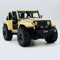 Mould King 13184 MOC Technical APP/RC Motorized Off-road Car Building Blocks Sport Vehicle SUV Bricks Christmas Gift For Boy Kid