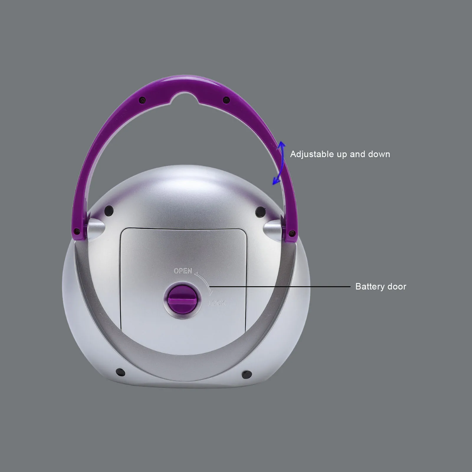 راديو محمول يعمل بالبطارية AM/FM، راديو دش مقاوم للماء مثالي للحمامات والمطابخ والاستحمام الخارجي