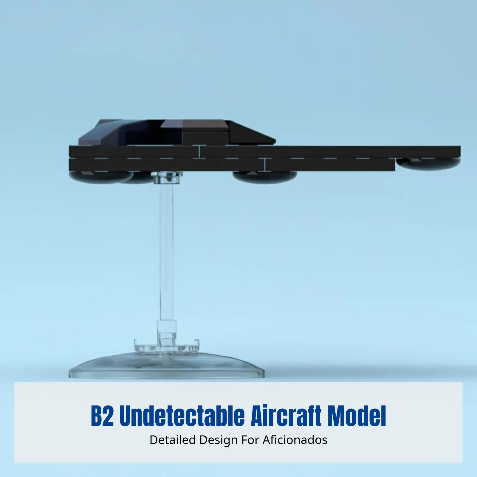 

Модель-конструктор, серия самолетов B2 Stealth, развивающая сборная игрушка для подростков