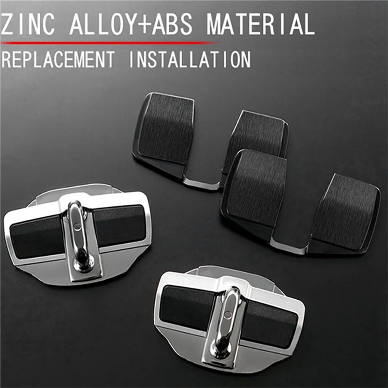 

6 Set Car TRD Door Stabilizer Protector For Nissan All Series E12/E13/C27/C28/KICKS/ X-TRAIL Door Latches Buckle Covers