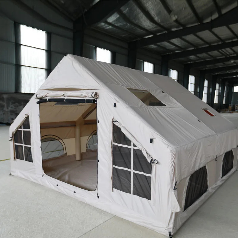 Customization Quick Open Automatic Inflatable Camping Outdoor Waterproof Oxford Fabric for Hiking Air Tent