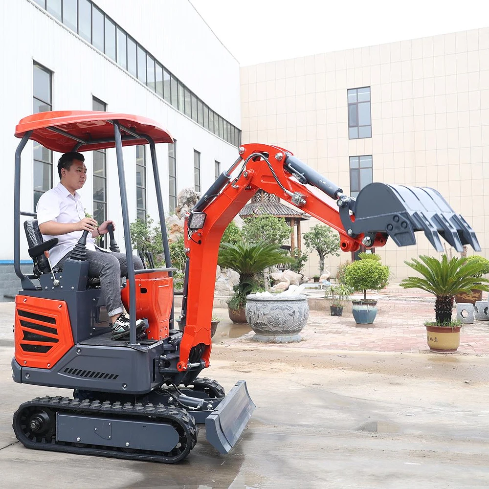 จีนผู้ผลิต Micro Excavator Mini Digger 1ตันขนาดเล็ก Mini Excavator ราคา Micro Digger 1ตันที่ดีที่สุด Preis Mini Bagger