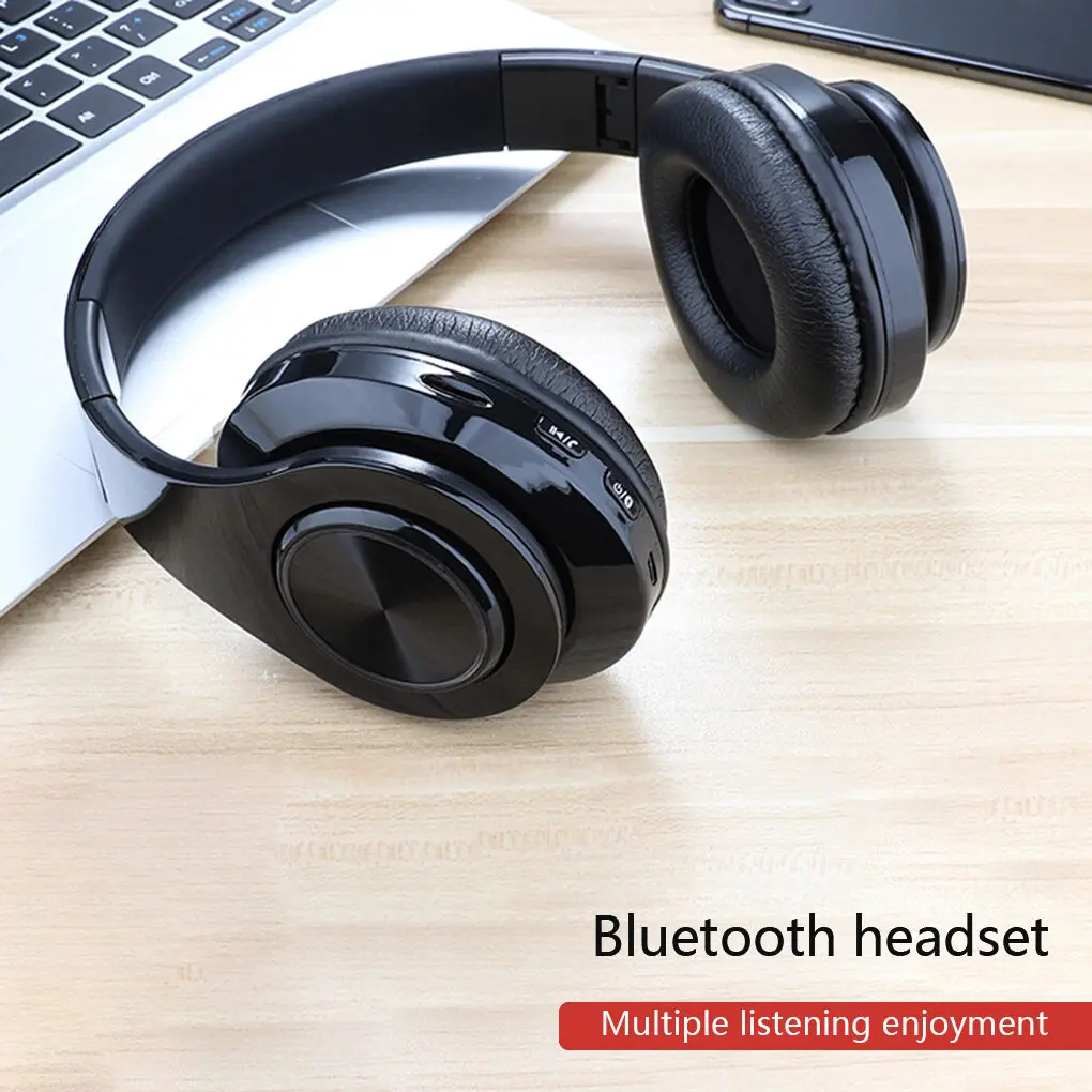 B39 LED Bluetooth V5.0 Headset, Fone de Ouvido Esportivo, Subwoofer, Estéreo Sem Fio, Cartão de Suporte, Vermelho, Preto