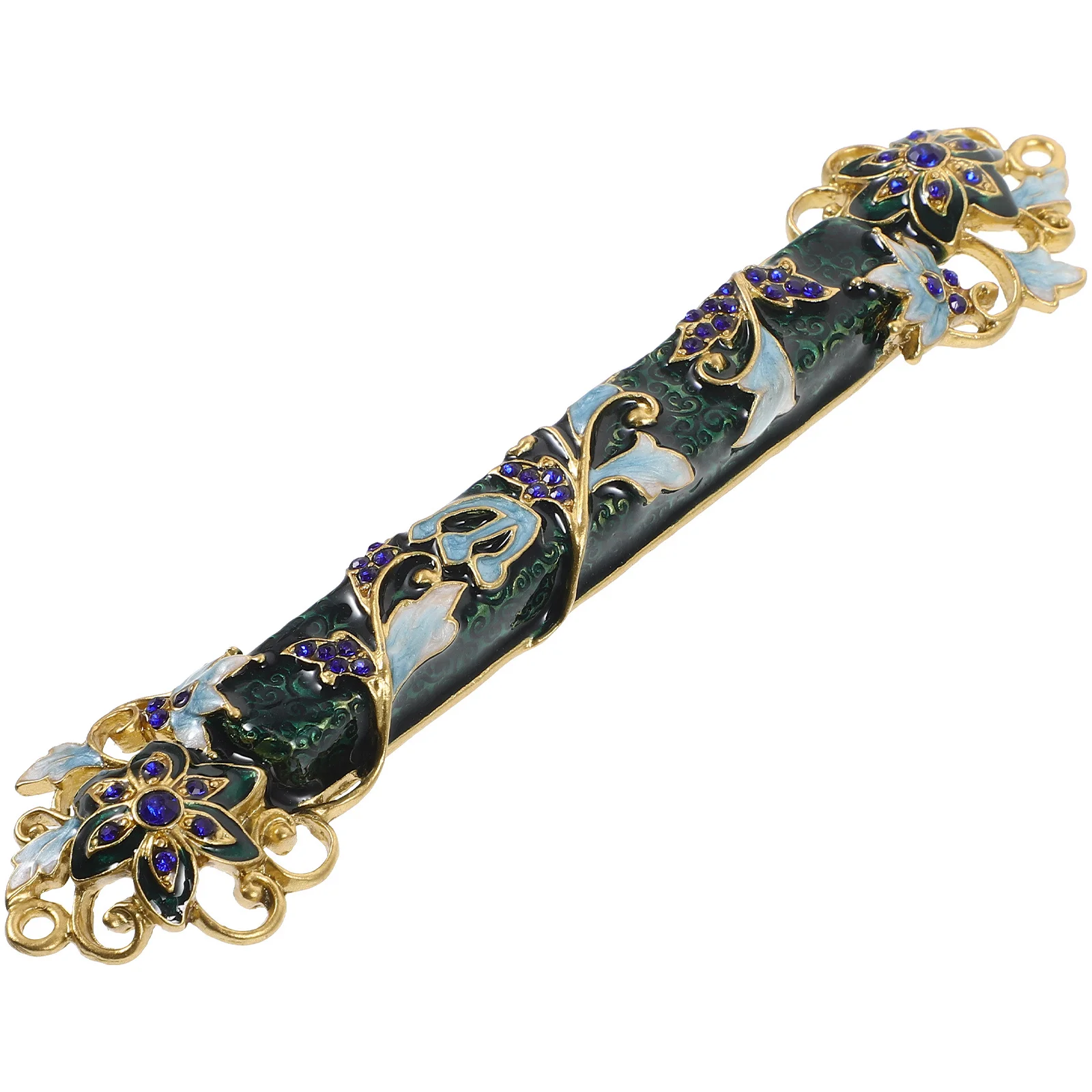 

1 Set Metal Mezuzah Vintage Religious Plaque Decor For Doorpost Wall Hanging Prayer Symbol Retro Alloy Scripture Ornament