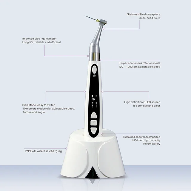 Mini wireless denta endomotor/ Denta Rotary Endontic Handpiece