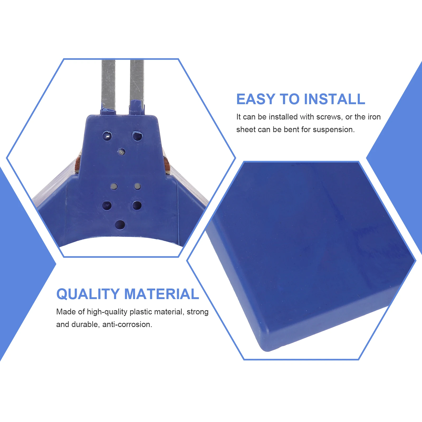 

6Pcs Plastic Pigeon Perch Stand Elevated Bird Dwelling Platform for Pigeons Parrots Pet Rest Stand Cage Perch Pigeon Roost