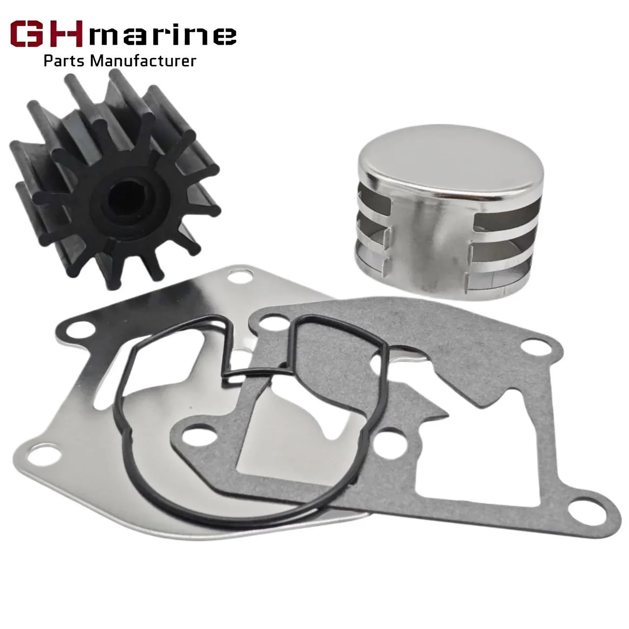 

0987253 Stern Drive Water Pump Impeller Repair Service Kit for Evinrude Johnson OMC King Cobra Stern Drive Boat Engine 3854661