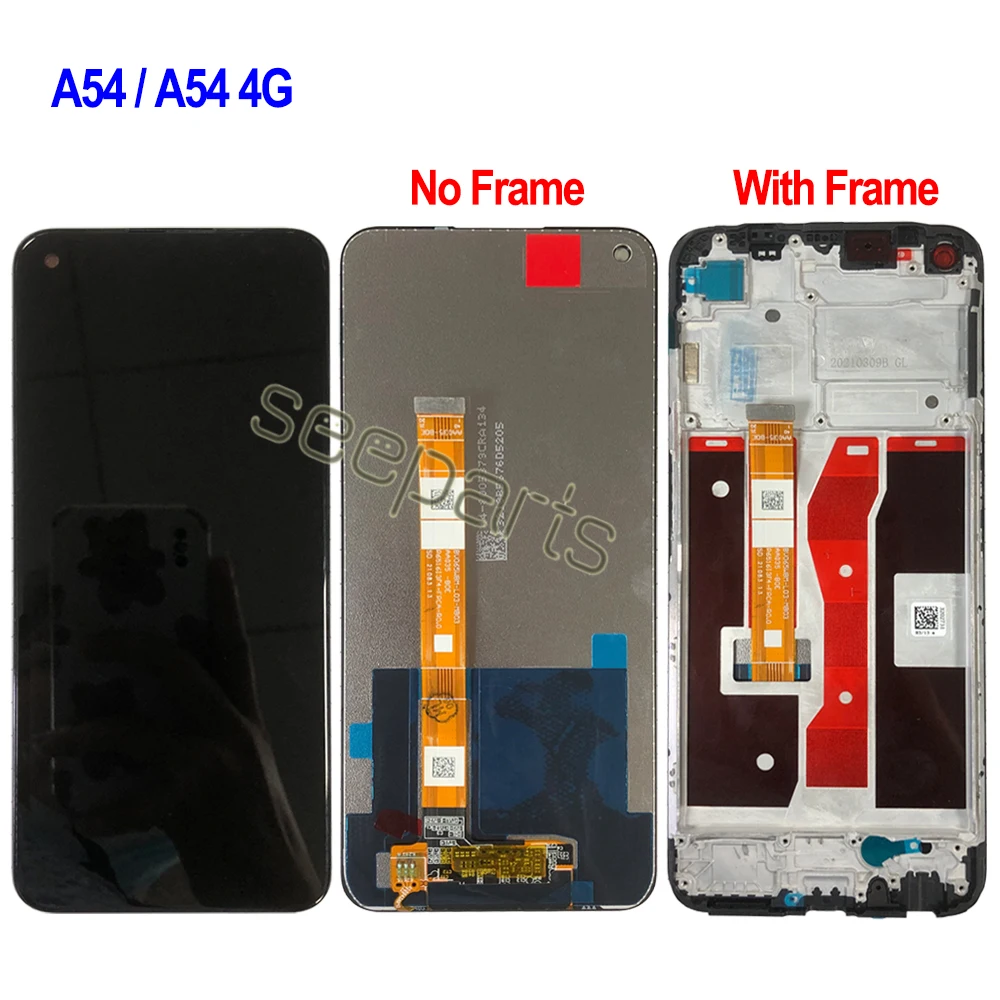 Tested Well For OPPO A54 5G LCD CPH2195 Display Touch Screen Digitizer Assembly For Oppo A54 CPH2239 LCD A54s CPH2273 Sceen