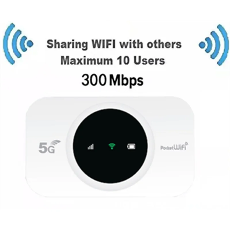 【Livraison Rapide】4G LTE H1 Pocket Wifi Router Mod Unlimited Ready Stock Draagbare Modem Wifi Router Onbeperkt Hotspot D6