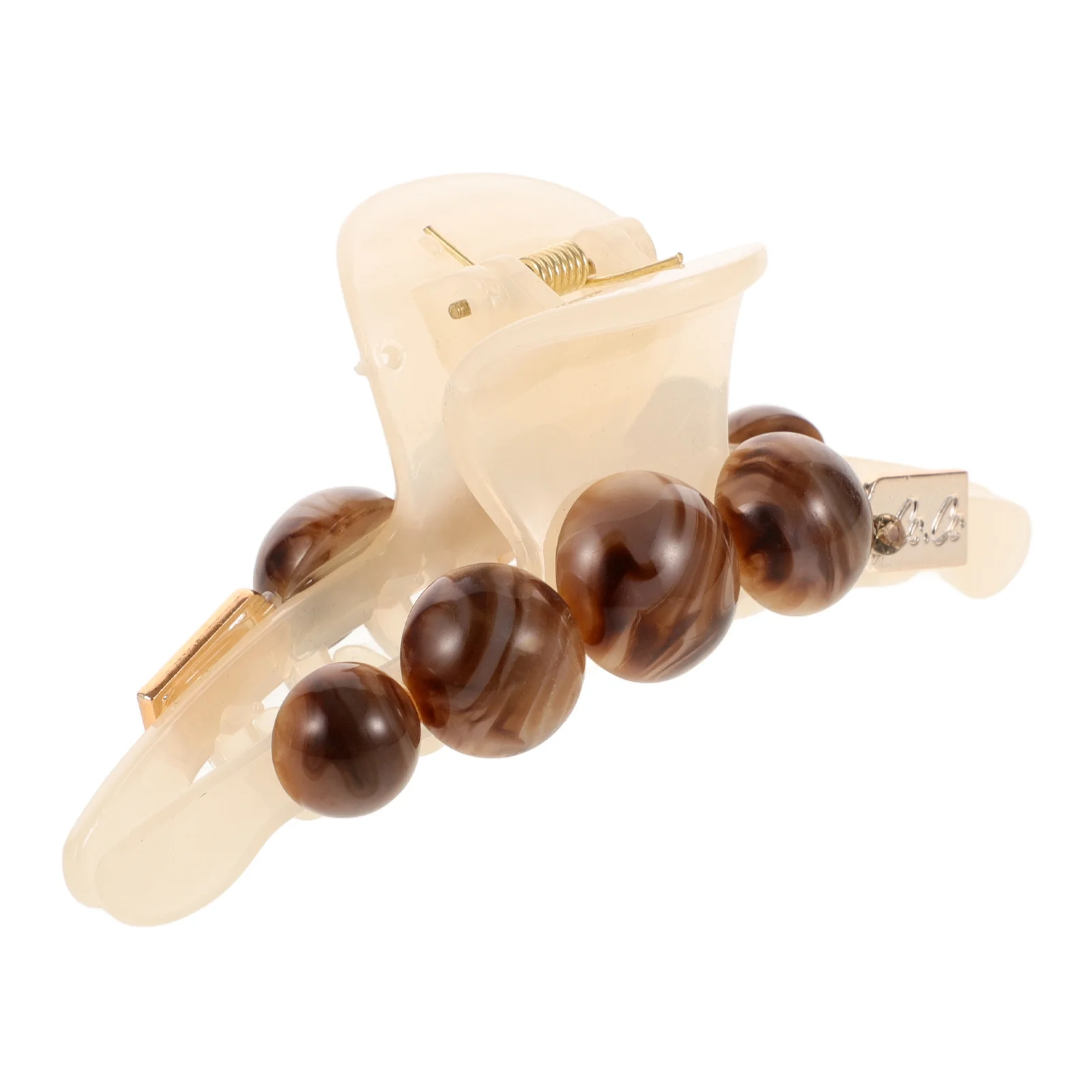 

Hair Claw Clip Large Pearl Hair Accessory Beautiful Resin Material Long Lasting Decorative for Wedding Birthday Christmas