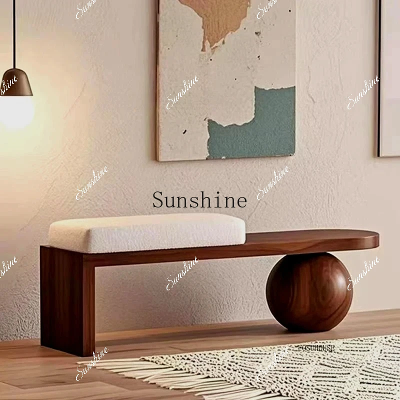 

TTNordic Medieval Shoe Changing Stools Living Room Furniture Porch Shoe Ottomans French Bedroom End Stool