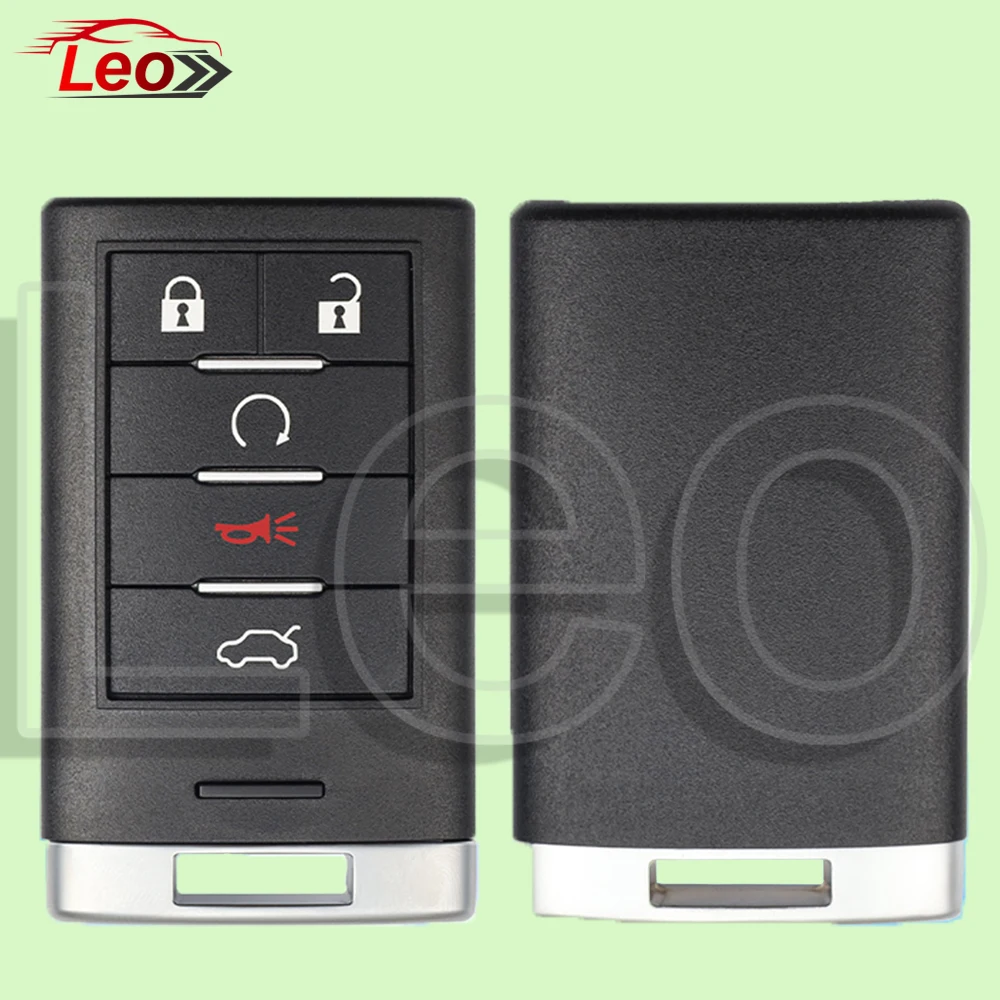 Leo M3N5WY7777A  PN:25943677  315MHz ID:46CHIP Car Smart Remote Key For Cadillac 4/5 Button CTS STS SLS 2008 2009-2014