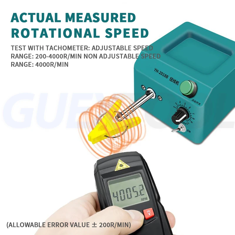 Picture 6: Electric Twisting Machine Small Multifunctional Hook Wire Twisting Machine Dual Mode Operation Adjustable Speed Twisting Machine
