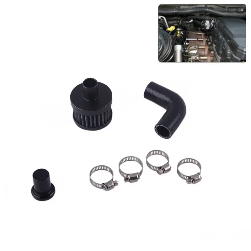 

Car Crankcase Ventilation Line Change Kit For Dodge 07.5-17 Deviant PCV CCV Reroute Delete 2500 3500 4500 5500 Breather
