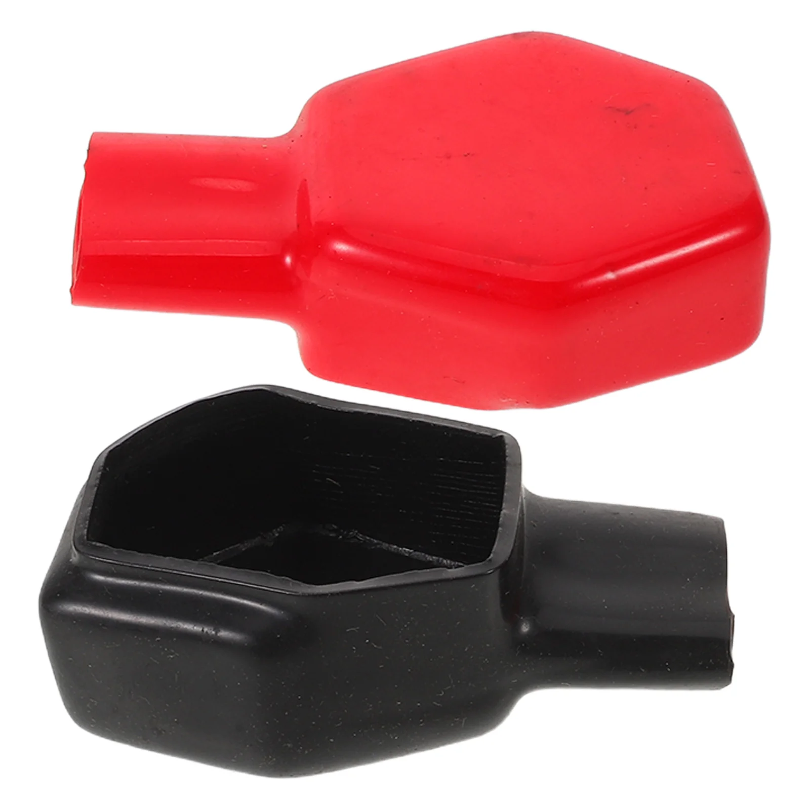 

Terminal Cover Insulation Caps For Positive Negative Poles Dustproof Flame Retardant Auto Truck Rv Marine Vehicle