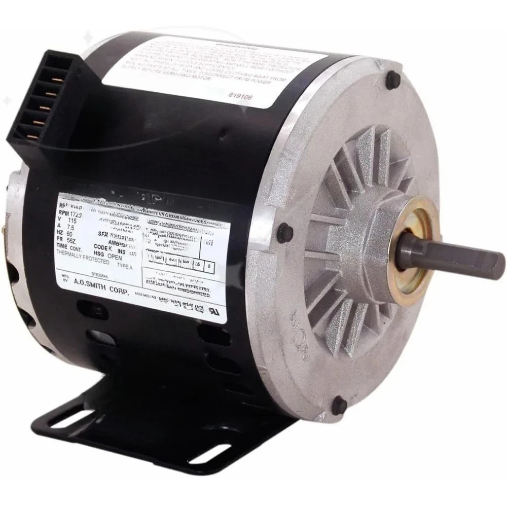 1/2-Inch x 2-5/8-Inch Flat Shaft OEM Direct Replacemen,A.O. Smith OTEB2054A 1/2 HP, 1725 RPM, 1 Speed, 56Z Frame, CWLE Rotation
