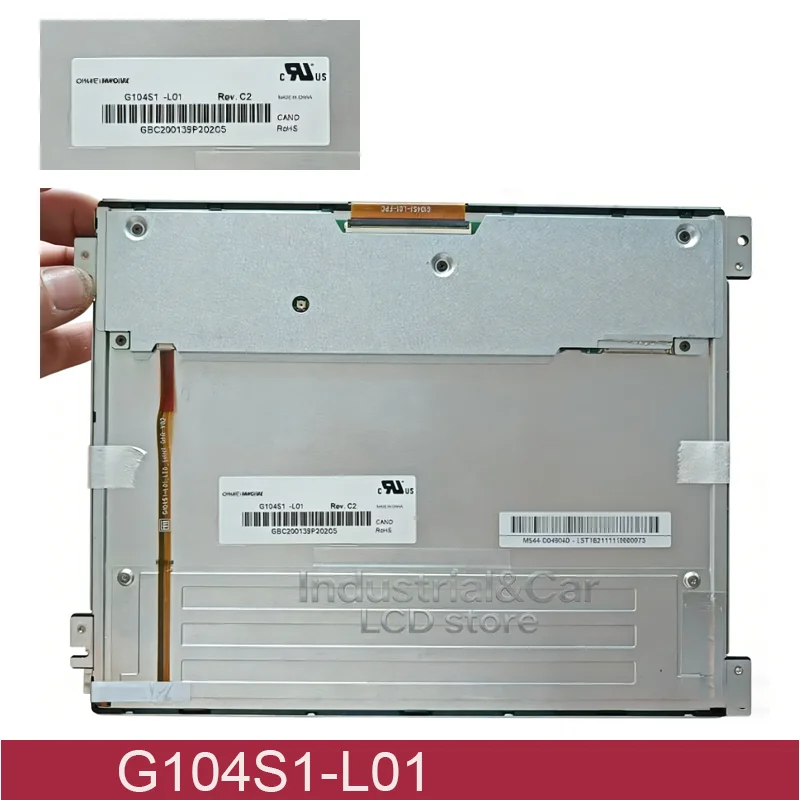 

Промышленный TFT LCD-экран G104S1-L01 G104S1 L01 G104AGE-L02 G104AGE L02