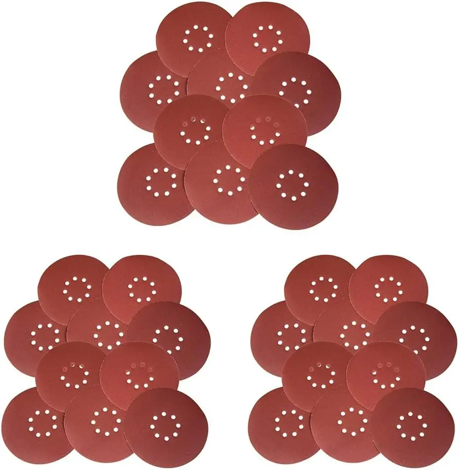 

Наждачная бумага для гипсокартона с оксидом алюминия, зернистость 60, 9 дюймов, на липучке, 10 листов в упаковке (3 упаковки)