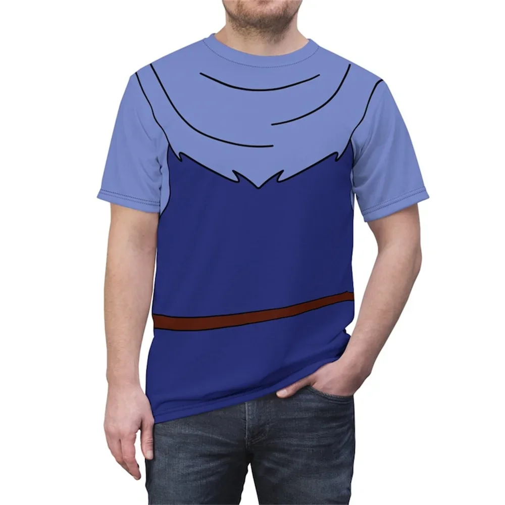 Donald Duck and the Beanstalk Unisex 3DT Shirt, Fun Free Clothing, Mickey and the Beanstalk Role Play Cartoon Top