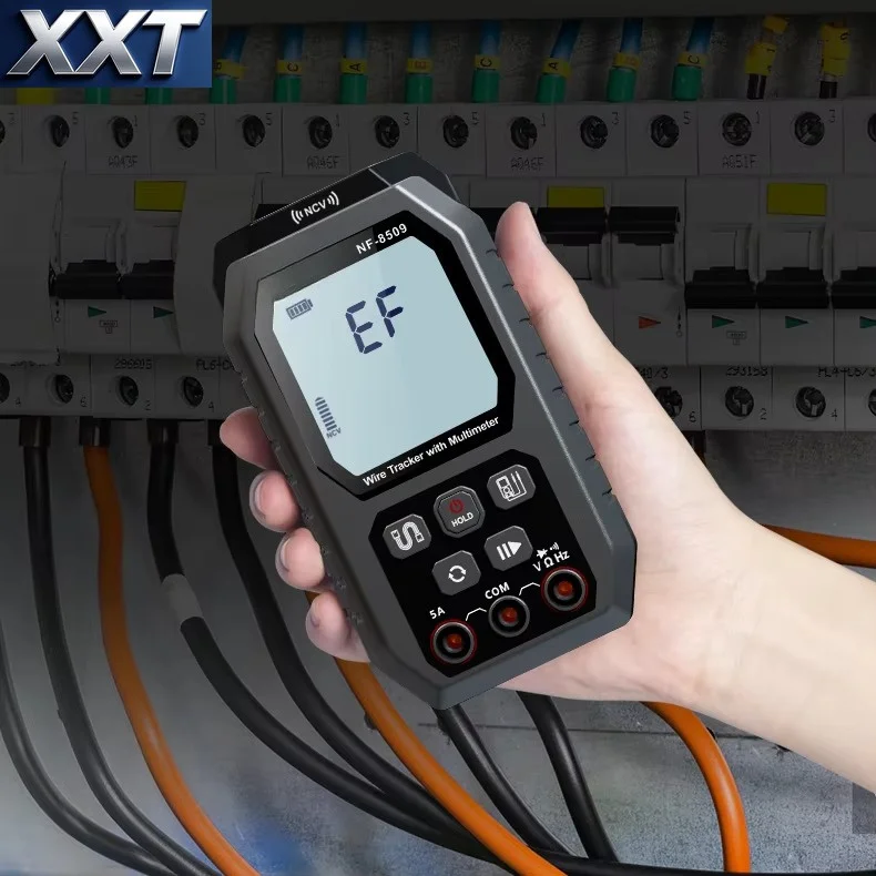 Multimeter Network Finder Network Cable Tester Digital Display Intelligent Burn Universal Instrument