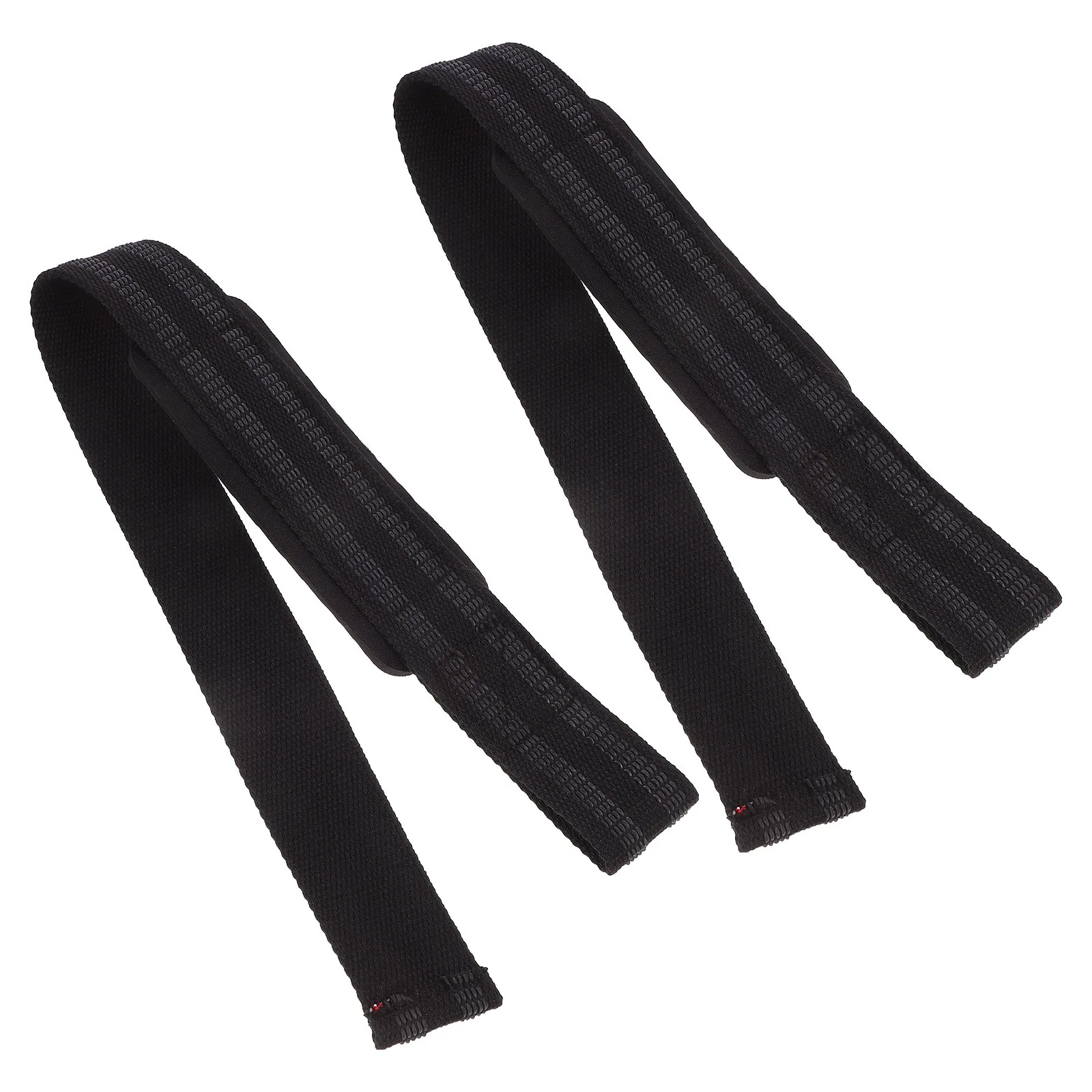 

2Pcs Fitness Wristband Stylish Design Anti-Slip Deadlift Wrist Strap Training Grip Strap Wrist Protective Belt