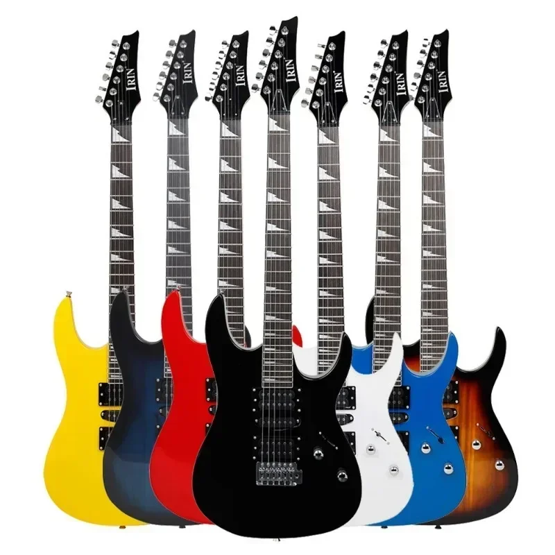 6 Strings Electric Guitar Five-speed Pickup Body Neck Electric Guitarra with Bag  Necessary Guitar Parts Accessories