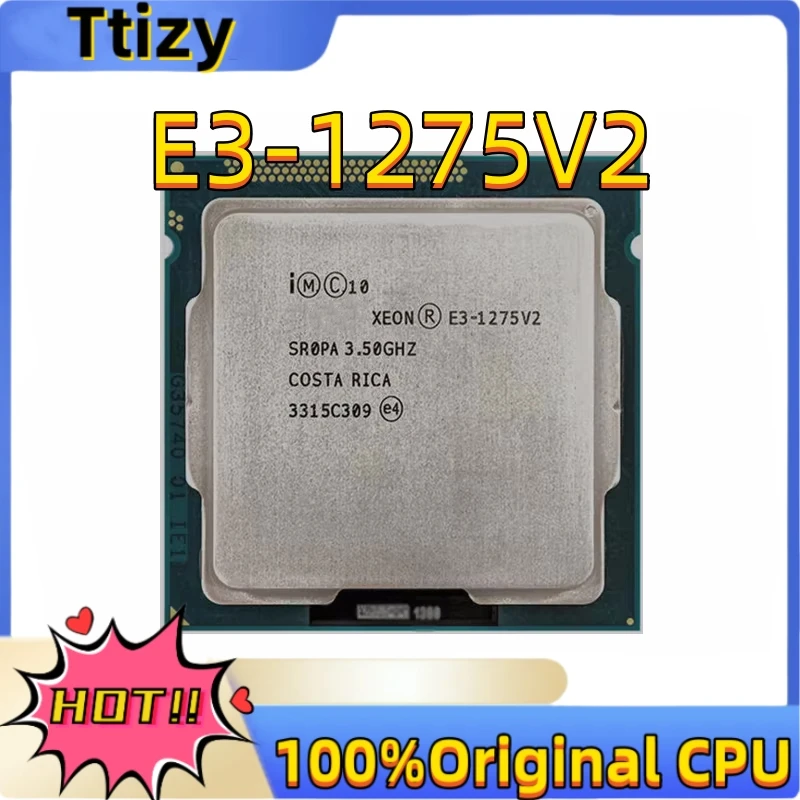 Xeon E3 1275 V2 3.5GHz LGA 1155 4-Core CPU Processor