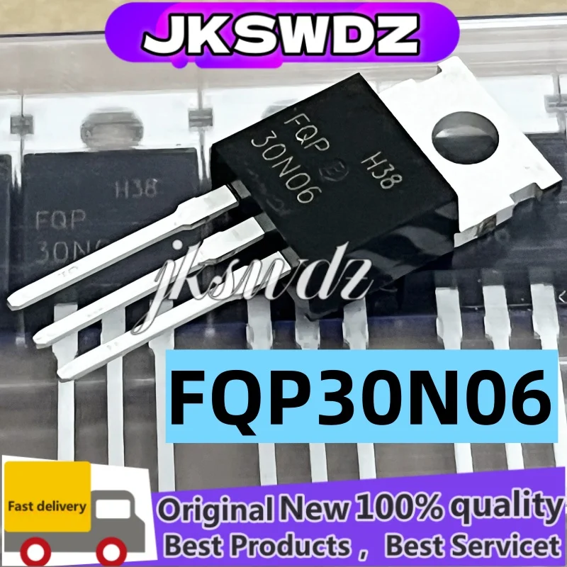 

10PCS 100% New FQP50N06 50N06 TO-220 FQP30N06 30N06 FQP33N10 33N10 FQP65N06 65N06 FQP70N10 70N10 Transistor